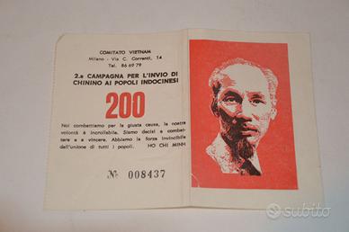 TESSERA 2° CAMPAGNA CHININO POPOLO INDONESIANO