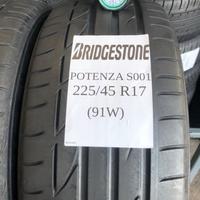 225/45 R17 (91W)x2 Bridgestone potenza S001 75%