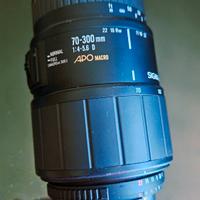 obiettivo Sigma 70-300
