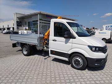 Volkswagen Crafter 50 L3 163cv Gru Effer 35/3S e c