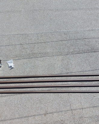 Tubi da tenda metallici