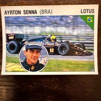 Figurina Panini Supersport 1986 Ayrton Senna Lotus