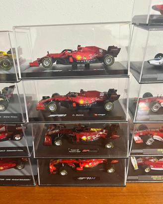34 modelli 1/43 ferrari f1
