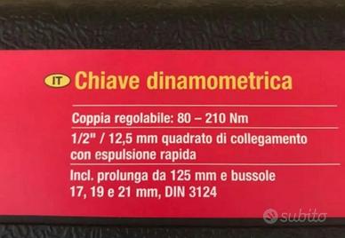 parkside chiave dinamometrica 