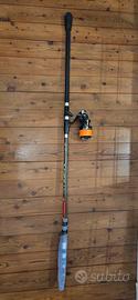 Canna da pesca con mulinello Vertigo Magica 4.26m