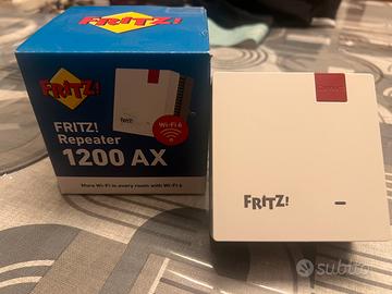FRITZ!Repeater 1200 AX Wi-Fi 6 – Come nuovo