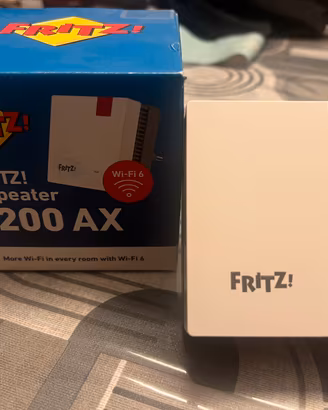 FRITZ!Repeater 1200 AX Wi-Fi 6 – Come nuovo