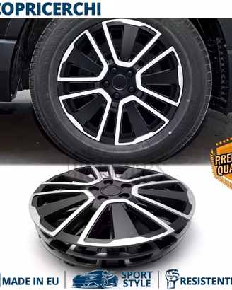 4 Copricerchi per OPEL 13'' Pollici 15 Razze