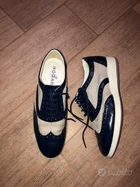 Scarpe stringate 89811 FRANCESINE HOGAN H209 / blu