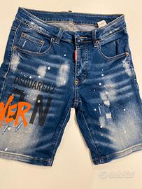 Jeans corto Dsquared tagla 44