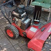 fresa per la neve piu spazzola