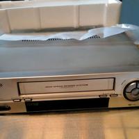 VIDEOREGISTRATORE VHS DAEWOO ST260 6 TESTINE NUOVO