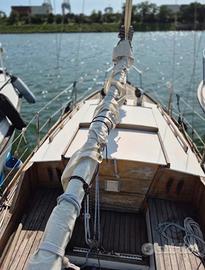 Barca a vela classica d’epoca