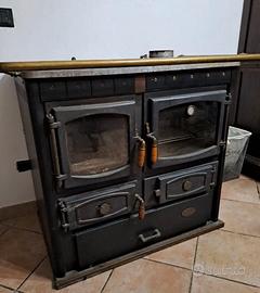 Stufa cucina a legna ANSELMO COLA “Joanna” da 12kW
