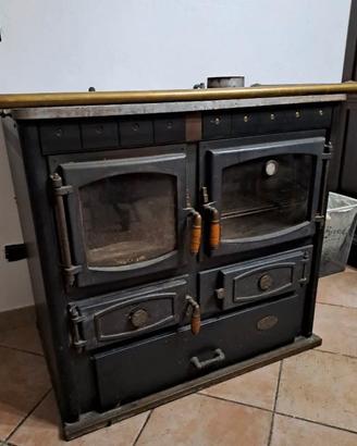 Stufa cucina a legna ANSELMO COLA “Joanna” da 12kW