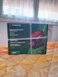 Parkside kit 20v batteria 4ah più caricabatterie 