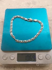 bracciale argento 925 Uomo 10.69 grammi