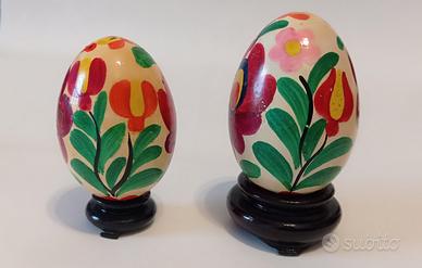 uova in legno laccate russia