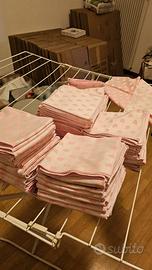 Tovaglioli 100% cotone come nuovi 102 pezzi