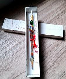 Penna stilografica vetro di Murano