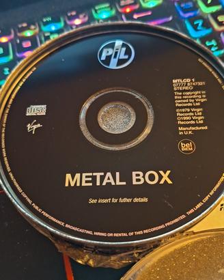 CD Public Image Ltd Metal Box