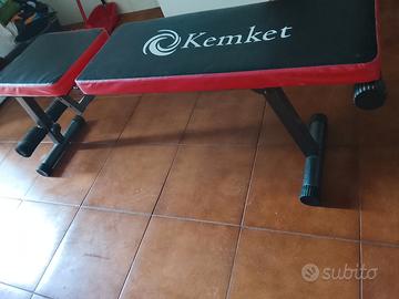 Panca addominali palestra Kemket regolabile