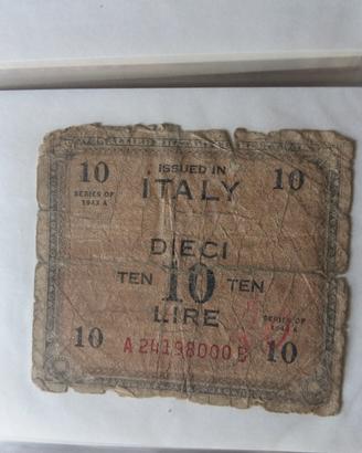 Banconota dieci lire