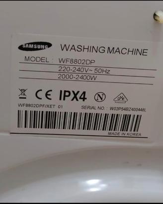 Motore lavatrice Samsung 