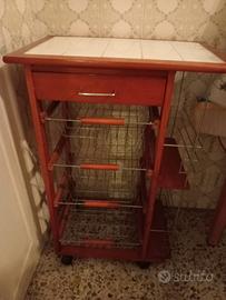 Mobile carrello cucina