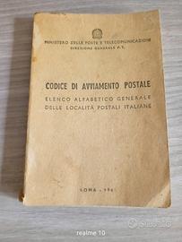 Codice avviamento postale libretto 