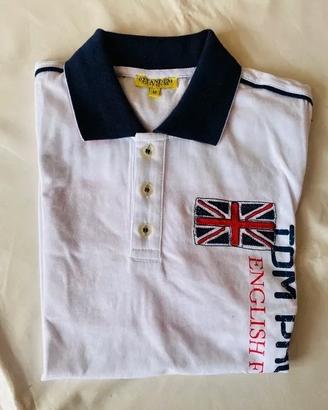 Polo O2 Tandem bambino taglia M 10 anni