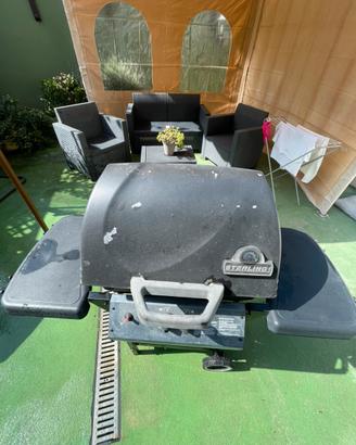 Barbecue a gas