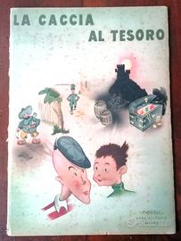 La caccia al tesoro ed. piccoli anni 50