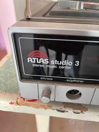 Atlas studio3 stereo Musicenter/giradischi cassett