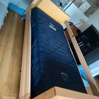 Letto motorizzato con materasso snti decubito
