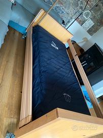Letto motorizzato con materasso snti decubito