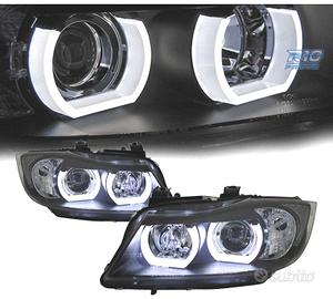 FARI XENON BMW E90 E91 05-08 ANGEL EYES A LED 3D N