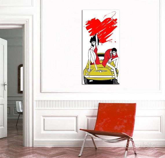 Quadro Dipinto A Mano Su Tela Lupin Pop Art - Arredamento e Casalinghi In  vendita a Taranto