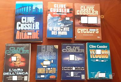 CLIVE CUSSLER – ROMANZI A 3 EURO!!