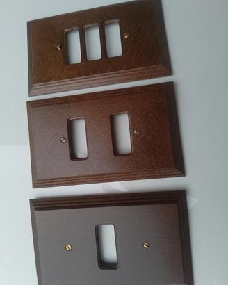 n° 112 placche legno Vimar 