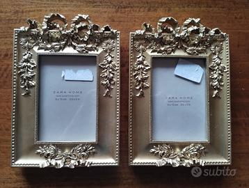 2 cornici Zara Home dorate