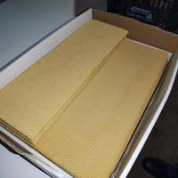 Fogli cera per melario e nido