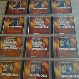 CORSO DI SPAGNOLO DE AGOSTINI CON DVD E SCHEDE 