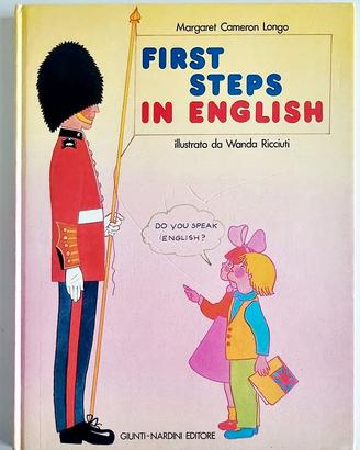 First Steps in English vintage Giunti Nardini 1987
