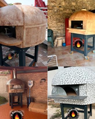 Forno Pizza Legna o gas per esterni. Alta Qualità 