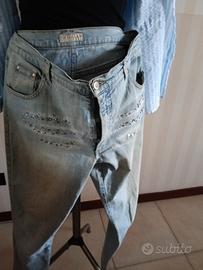 jeans donna Blumarine, tg 48 