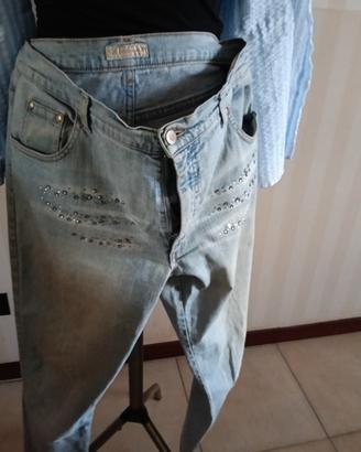 jeans donna Blumarine, tg 48 
