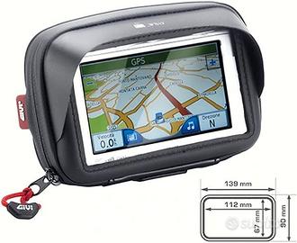 Porta Smartphone e GPS 4,3 GIVI S953B da manubrio