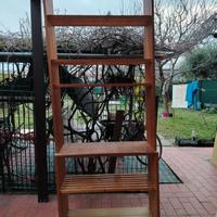 scaffale librereria in legno