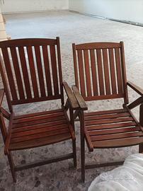 Tavolo + 6 sedie in legno